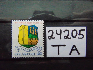 Фото марки Сан Марино марка 1979г **
