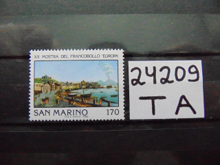 Фото марки Сан Марино марка 1980г **
