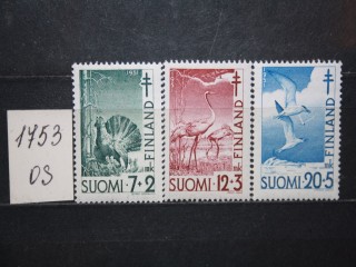 Фото марки Финляндия 1951г серия **
