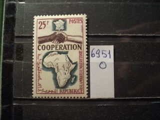 Фото марки Мавритания 1964г *