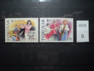Фото марки Фарерские острова серия 1985г **