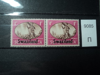Фото марки Брит. Свазиленд пара *