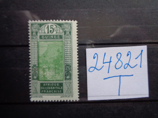 Фото марки Французская Гвинея 1922г *