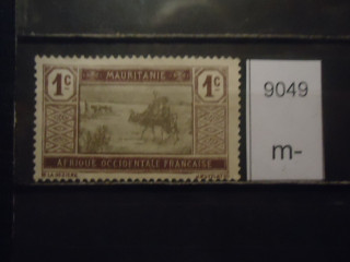 Фото марки Франц. Мавритания 1913-17гг **