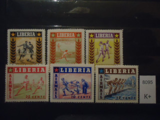 Фото марки Либерия 1955г **