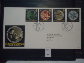 Фото марки Великобритания 1989г конверт