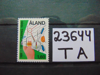 Фото марки Аландские Острова марка 1986г **