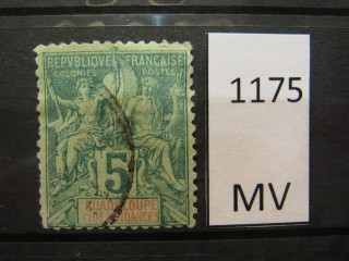 Фото марки Франц. Гваделупа 1892г
