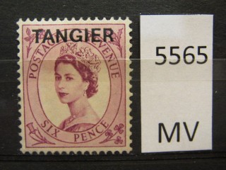 Фото марки Британский Танжер 1952г *