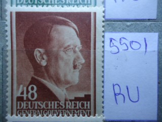 Фото марки Германская оккупация Польши 1941г *
