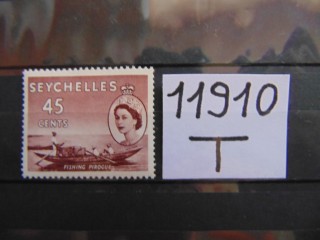 Фото марки Британские Сейшелы 1954г **