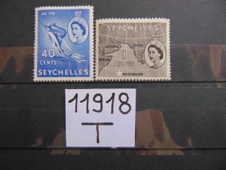 Фото марки Британские Сейшелы 1954г *