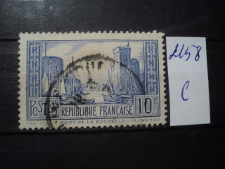 Фото марки Франция 1929г