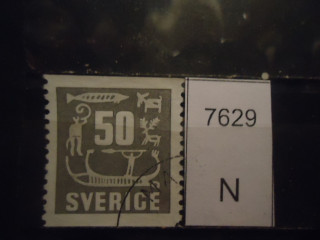 Фото марки Швеция 1952г