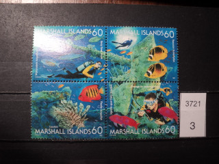 Фото марки Маршаловы острова сцепка 1997г **