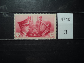 Фото марки Италия 1942г *