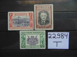 Фото марки Британская Южная Родезия 1940г **
