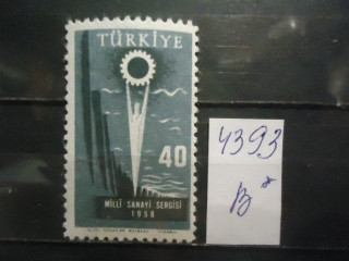 Фото марки Турция 1958г **