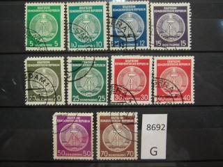 Фото марки ГДР 1954г серия