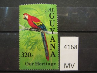 Фото марки Гвиана 1985г *