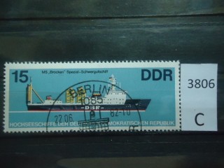 Фото марки Германия ГДР 1982г
