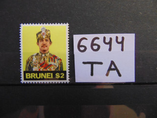 Фото марки Бруней 1974г **