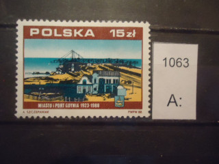 Фото марки Польша 1988г **
