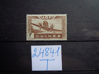Фото марки Французская Гвинея 1942г **