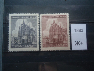 Фото марки Германская оккупация Чехословакии *