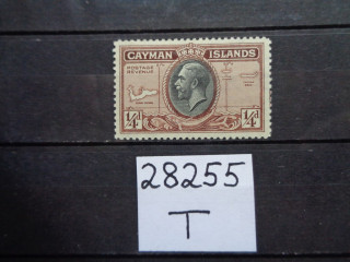 Фото марки Британские Каймановы Острова 1935г *