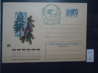 Фото марки СССР 1973г конверт со спецгашением