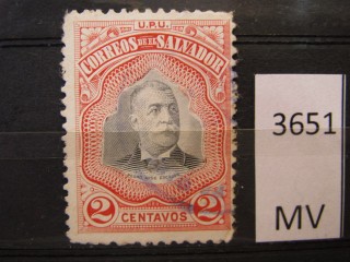 Фото марки Сальвадор 1906г