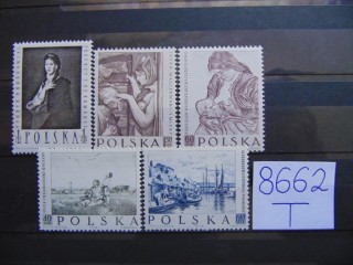 Фото марки Польша серия 1959г **
