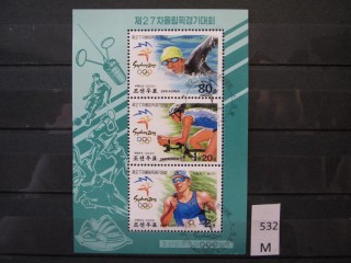 Фото марки Северная Корея 2000г блок