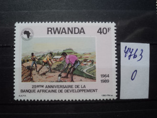 Фото марки Руанда 1989г *