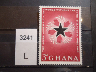 Фото марки Гана 1962г **
