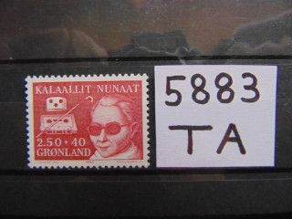 Фото марки Гренландия марка 1983г **