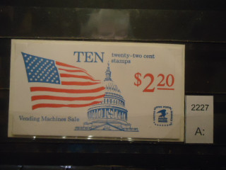 Фото марки США 1985г Буклет **