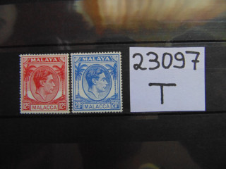 Фото марки Британская Малайя 1949г **