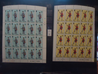Фото марки Остров Мэн 1979г серия в листах (2 листа) **