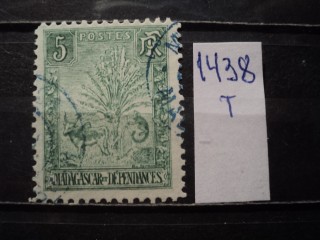 Фото марки Франц. Мадагаскар 1903г