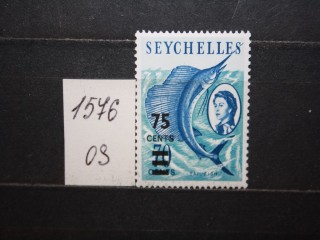 Фото марки Сейшельские острова 1965г *