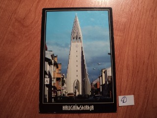 Фото марки Исландия почтовая карточка **