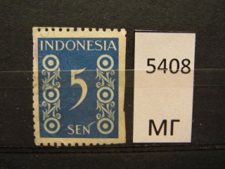 Фото марки Индонезия 1949г *