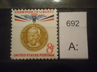 Фото марки США 1961г **