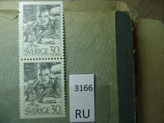 Фото марки Швеция 1960г пара *