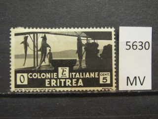 Фото марки Итальянская Эритрея 1933г *