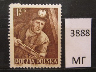 Фото марки Польша 1952г *