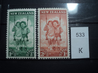 Фото марки Новая Зеландия 1942г **