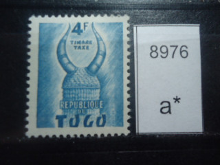 Фото марки Франц. Того 1959г **